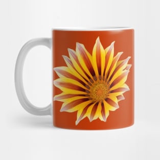 Gazania Rigans Treasure Flower Cut Out Mug